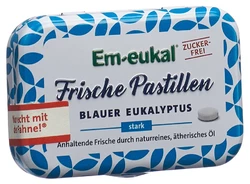 Em-eukal Frische Pastillen blauer Eukalyptus zuckerfrei mit Xylit