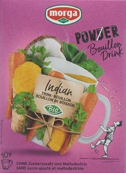 morga PowerPowder BouillonDrink Indian Bio