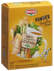 morga PowerPowder BouillonDrink Ingwer Bio
