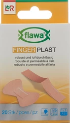 flawa Finger Plast robuste pansement 2 grandeurs