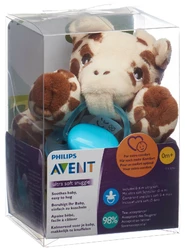 Philips Avent Snuggle + ultra soft Giraffe türkis