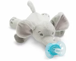 Philips Avent Snuggle + ultra soft Elefant türkis