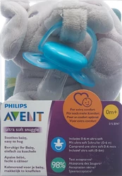 Philips Avent Snuggle + ultra soft Elefant türkis