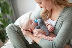 Philips Avent Snuggle + ultra soft Robbe türkis