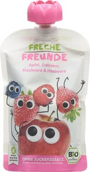 Freche Freunde Quetschmus Apfel Erdbeere Blaubeere & Himbeere