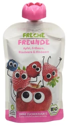 Freche Freunde Quetschmus Apfel Erdbeere Blaubeere & Himbeere