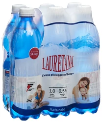 Lauretana Mineralwasser ohne Kohlensäure