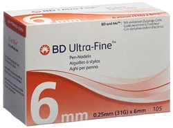 BD ULTRA-Fine Pen Nadel 31G 0.25x6mm