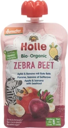 Holle Zebra Beet - Pouchy Apfel Banane rote Beete