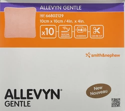 ALLEVYN GENTLE Wundverband 10x10cm