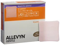 ALLEVYN GENTLE Wundverband 10x10cm