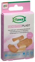flawa Sensitive Plast Pflasterstrips 3 Grössen