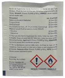 martec Desinfektionstücher mit Aloe vera
