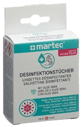 martec Desinfektionstücher mit Aloe vera