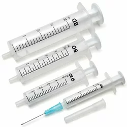 BD Discardit II Spritze 5 ml 2-teilig L exzentrisch