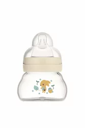 MAM Feel Good biberon en verre 90ml 0+ mois