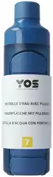 YOS Bottle Wochendispenser 375ml mit 7 Fächern blau