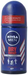 NIVEA MEN déo dry impact roll-on