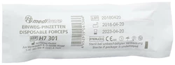 Servoprax Einmalpinzette 12.5cm anatomisch steril transparent