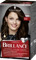 Schwarzkopf BRILLANCE 880 Dunkelbraun