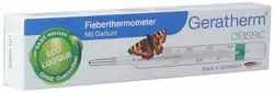 Geratherm Fieberthermometer Classic mit EasyFlip ohne Quecksilber in Einzelfaltschachtel