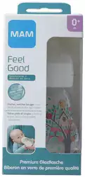 Feel Good Glasflasche 170ml 0+ Monate Unisex