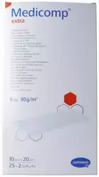 Medicomp Extra 6 fach S30 10x20cm steril