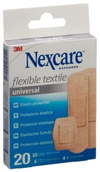 3M Nexcare Pflaster Flexible Textile Universal 3 Grössen assortiert