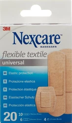 3M Nexcare Pflaster Flexible Textile Universal 3 Grössen assortiert