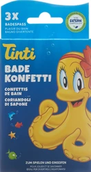 Tinti Badekonfetti 3er Pack deutsch/französisch/italienisch