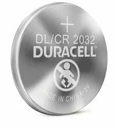 Duracell Batterie CR2032 3V Lithium B2 XL