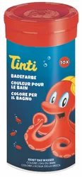 Tinti Badefarbe Tablette rot deutsch/französisch/italienisch