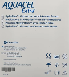 AQUACEL Extra Hydrofiber Verband 15x15cm