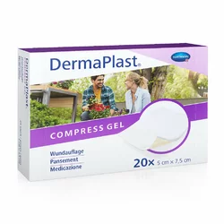 DermaPlast Compress Gel 5x7.5cm steril