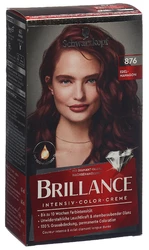Schwarzkopf BRILLANCE 876 Edelmahagoni