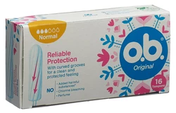 o.b. Original tampns riginal nrmal
