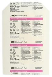 3M Medipore 10x15cm compresse 5x10.5cm