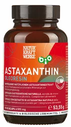 NaturKraftWerke Astaxanthin Oleoresin Vegicaps à 595mg Bio/kbA