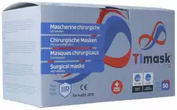 TImask Einweg-Medizinmaske Typ IIR kobaltblau