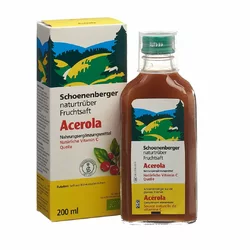 Schoenenberger Acerola aus frischen Früchten Bio