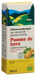 Schoenenberger Kartoffel Frischpflanzensaft Bio