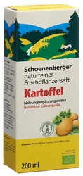 Schoenenberger Kartoffel Frischpflanzensaft Bio