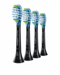 Philips Sonicare Ersatzbürstenköpfe C3 Premium Plaque Defence black HX9044/33