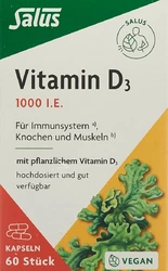 Salus Vitamin D3 1000 IE Kapsel vegan