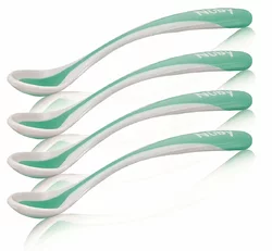 Nûby Breilöffel wärmesensitiv Soft Sensitive Flex gewölbt