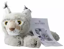 Warmies Wärme-Stofftier Luchs Lavendel-Füllung