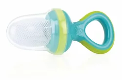 Nûby Fruchtsauger Premium BLAU-GRÜN