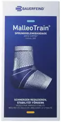 BAUERFEIND MalleoTrain Aktivbandage Grösse 4 links titan
