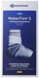 BAUERFEIND MalleoTrain S Aktivbandage Grösse 3 links titan