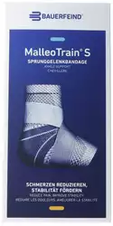 BAUERFEIND MalleoTrain S Aktivbandage Grösse 3 rechts titan